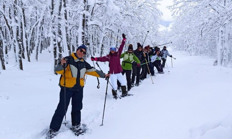 Ruta con Raquetas de Nieve